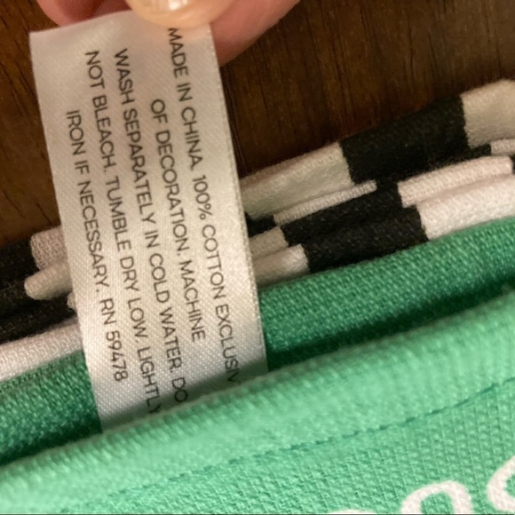 NEW! Novogratz FOOTBALL KITCHEN TOWELS SET OF 2 - Picture 7 of 7